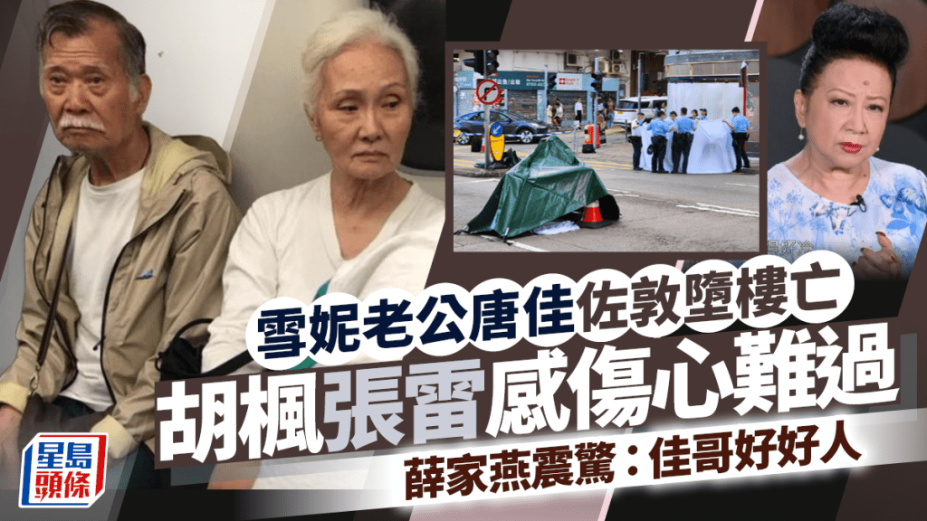 雪妮老公唐佳佐敦墮樓亡  終年88歲  張徹楚原愛將曾加入TVB當武術指導