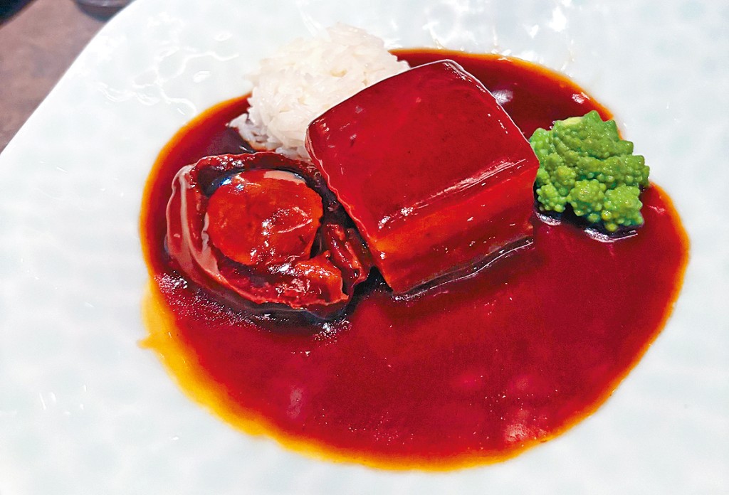 遠年陳皮東坡肉。