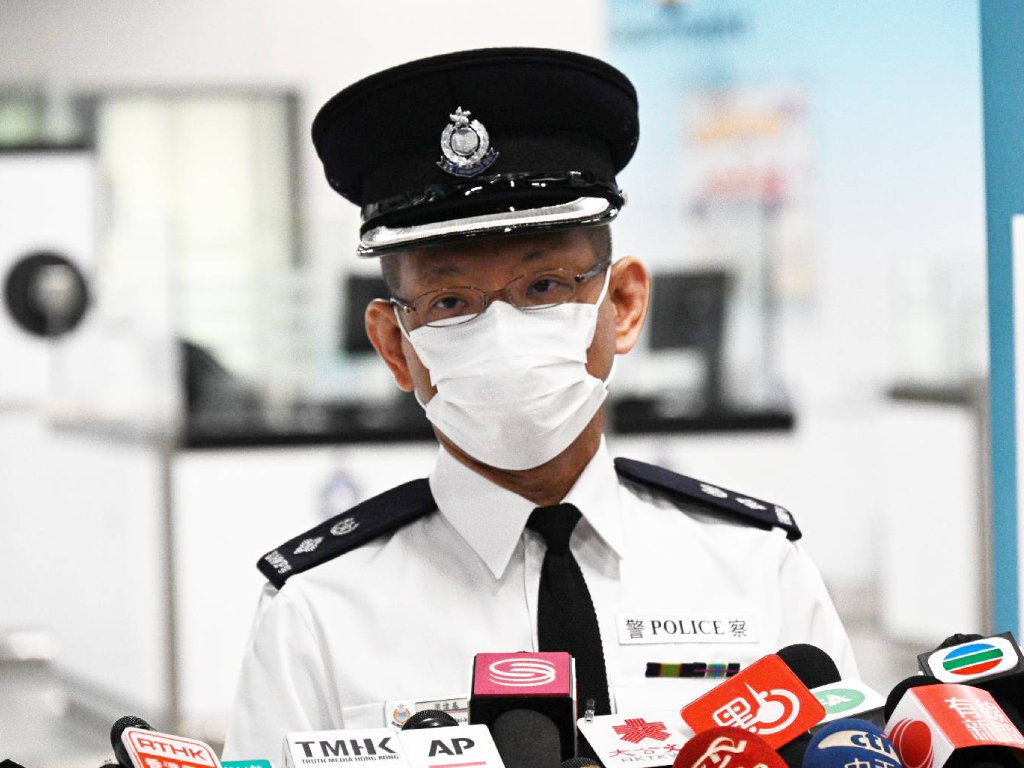 跨部門反恐專責組高級警司梁偉基。
