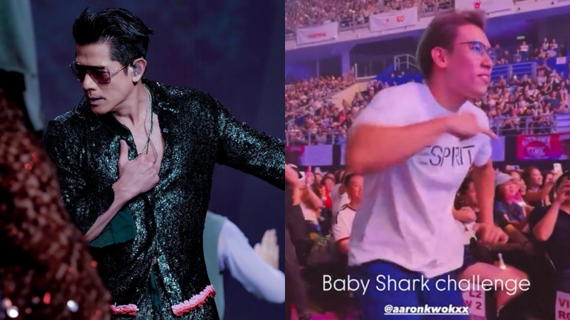 郭富城大马演唱会激斗尹景顺  《中4》冠军被点中齐跳〈Baby Shark〉  逼天王出真功夫？