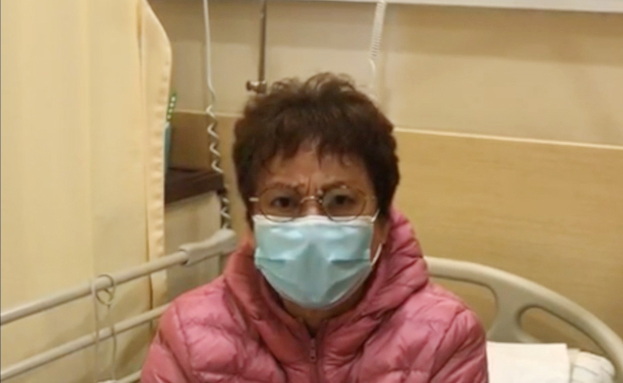 金國蘭輪候更換膝蓋已三年半,只希望能盡快做手術後回復能力照顧家人。