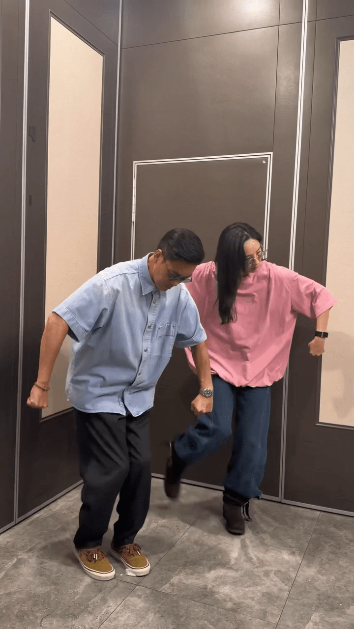 引來大批網民讚好，紛紛表示「太好笑了」、「看完心情都變好」。