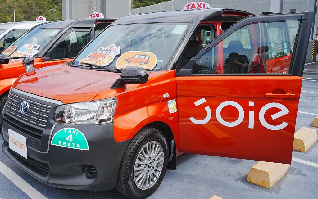 「樂行」的士車隊。資料圖片