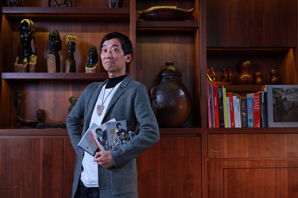 張達明表示找到一個特別的角度去看這個世界,故不怕癌症。