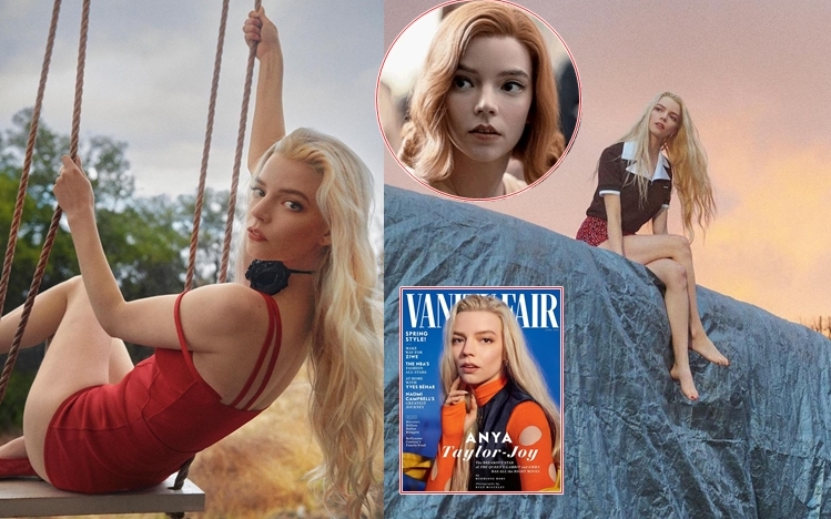 Anya Taylor-Joy個樣好怪但怪得嚟好靚。(Vanity Fair圖片)
