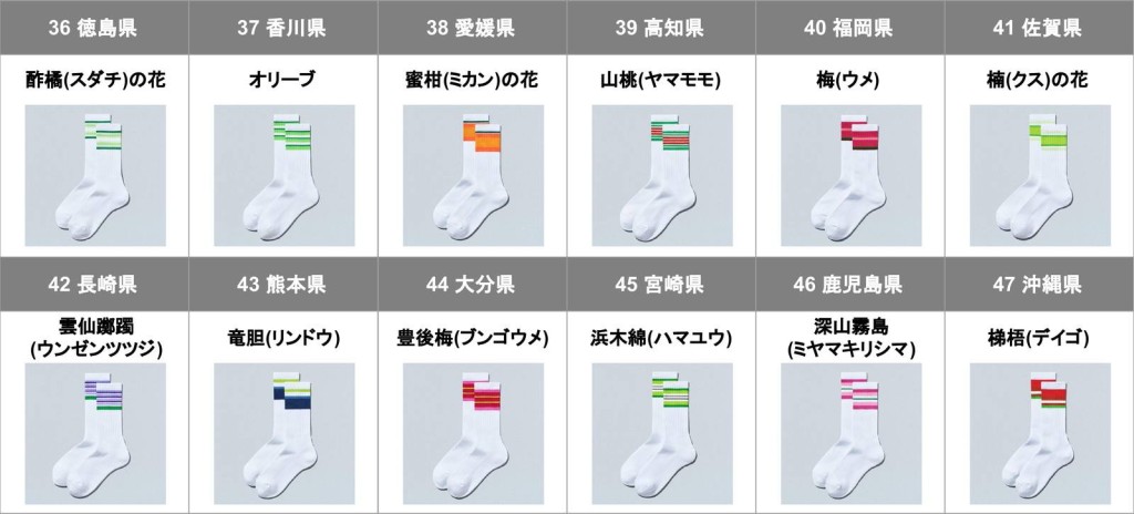 FamilyMart 45週年運動襪。網上圖片 FamilyMart 45週年運動襪。網上圖片