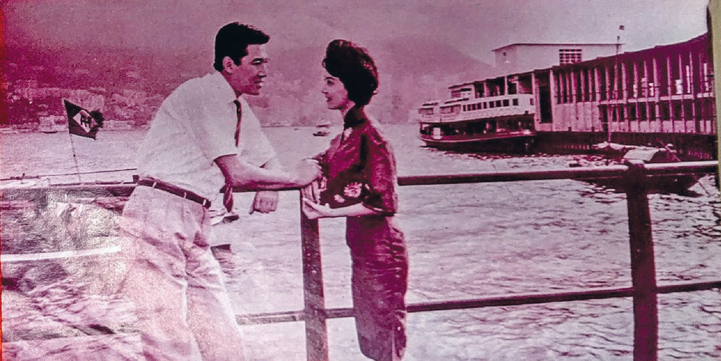 ■寶田明曾來港拍攝《香港之夜》。