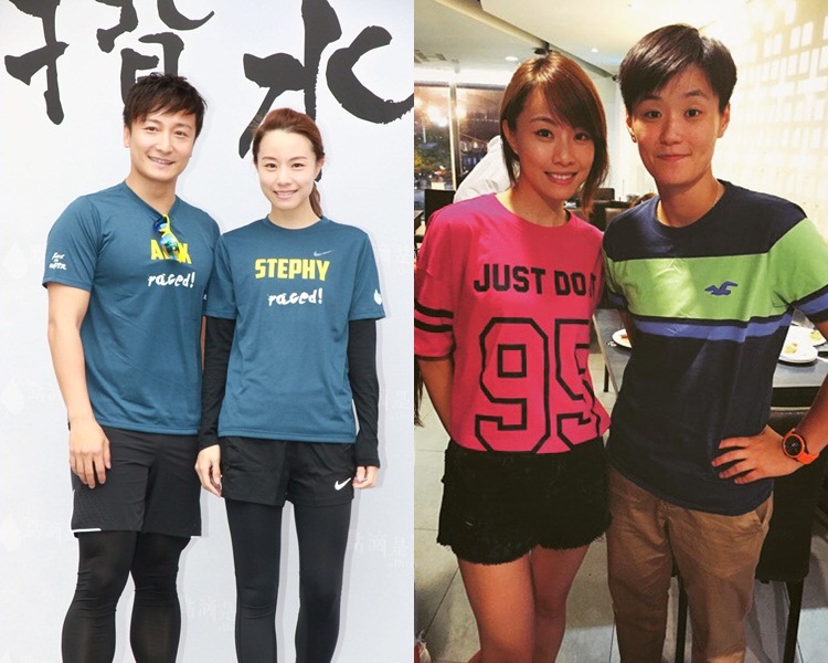 Stephy與方力申結束10年情後,曾一度被指轉性。(資料圖片)
