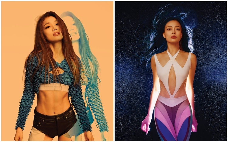 容祖兒睽違5年推出全新廣東碟，大晒結實腹肌。