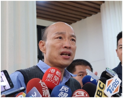 韓國瑜下周六出席首個總統初選造勢活動。網圖