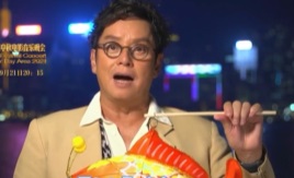 譚詠麟亦有跟粉絲一齊賀中秋。