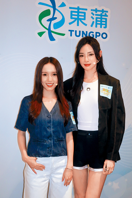 邝洁楹（左）、陈桢怡各自去旅行都无艶遇。