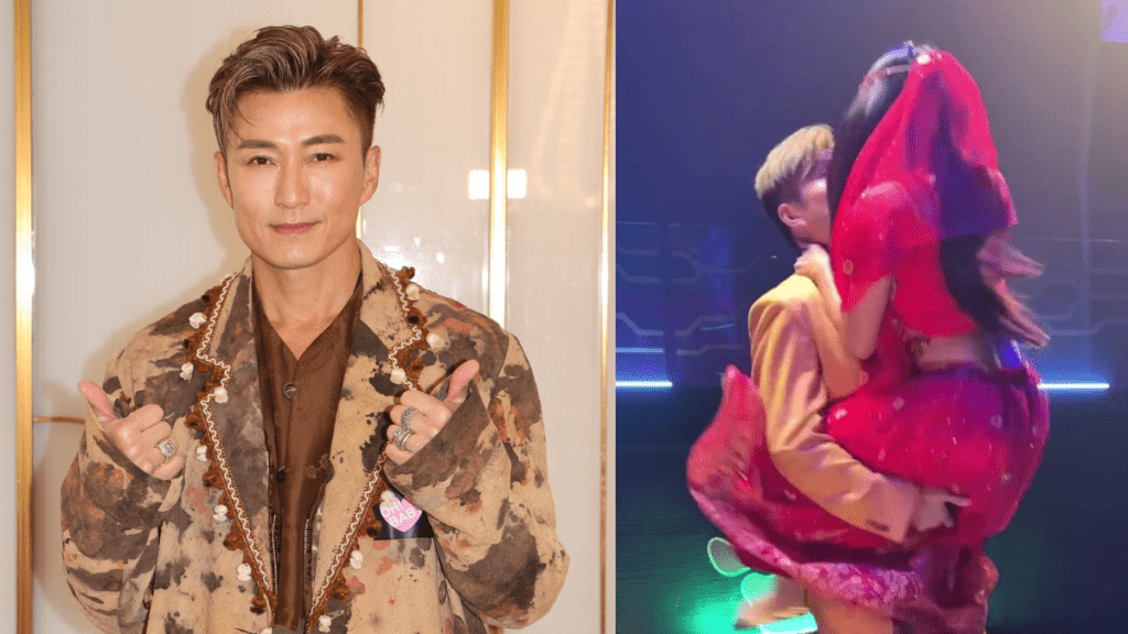 陳山聰夜場激吻混血美女畫面流出  咀到忘形勁火辣  索女身份曝光竟是選美季軍