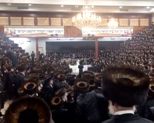 該個婚禮並未獲准舉行。網上截圖