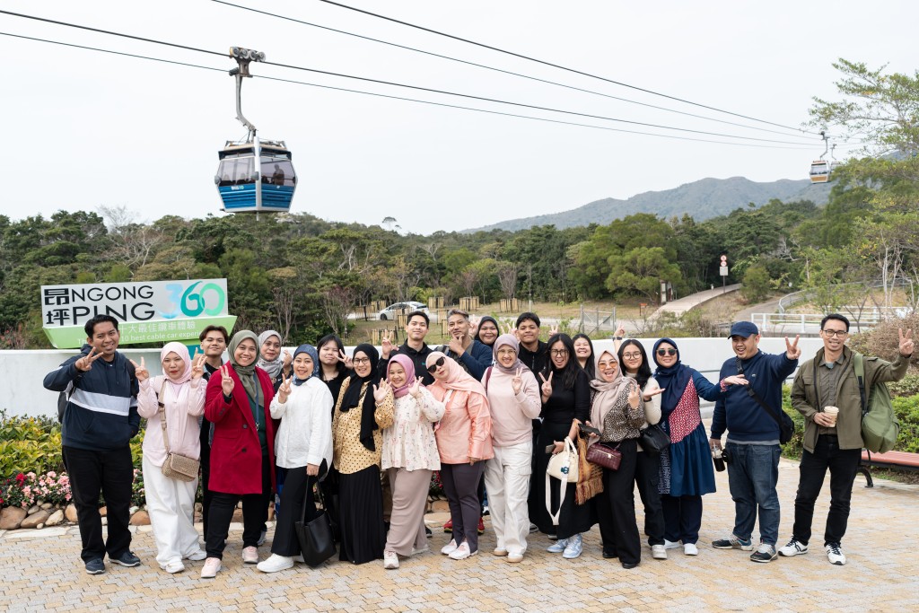 逾廿名東南亞穆斯林業界訪港。旅發局提供