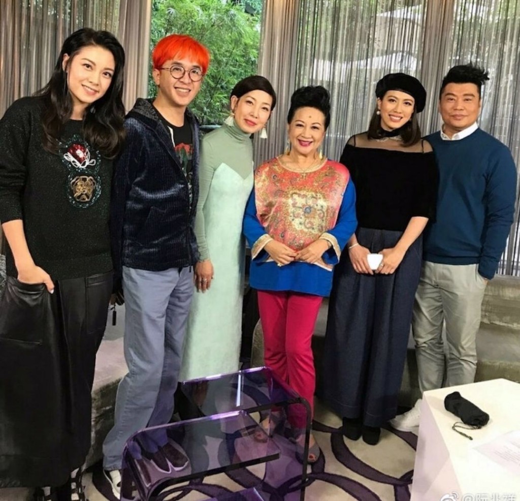 今年3月行姐和薛家燕、阮兆祥、廖碧儿、邓兆尊任黎芷珊主持的《最佳拍档》嘉宾。