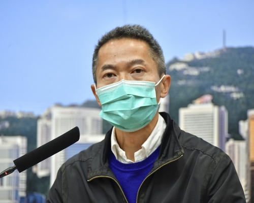 衞生署衞生防護中心總監黃加慶。資料圖片