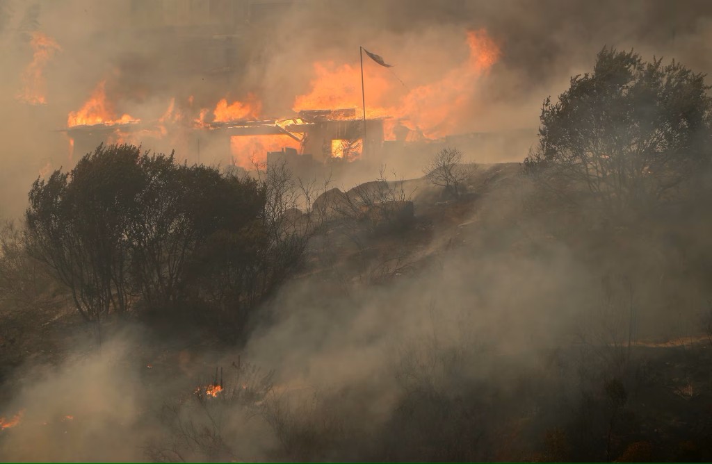 智利今年2月的世紀火災，導致137人死亡，已前後拘捕3名縱火疑犯。路透社