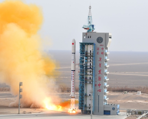 遙感三十一號04組衛星成功發射升空。新華社