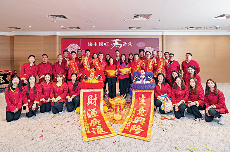 華懋封海倫表示，馬年部署推6盤，涉及2300伙。