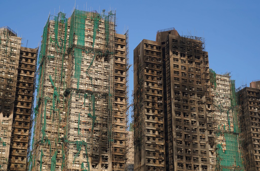 大埔宏福苑五級火導致161人死亡。