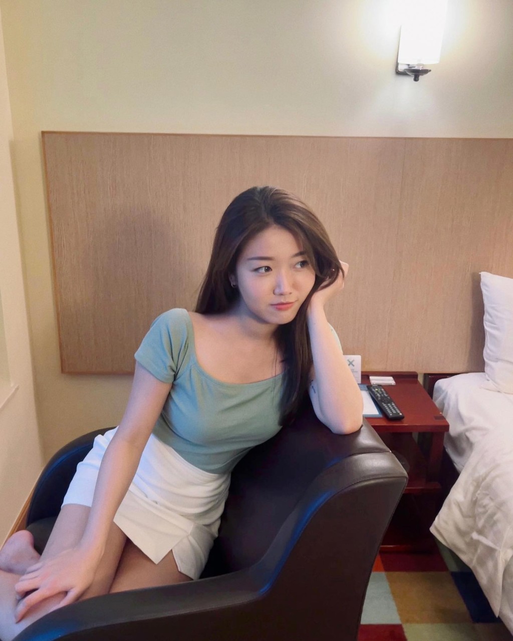 譚詩雅被推測為了結婚而離職。