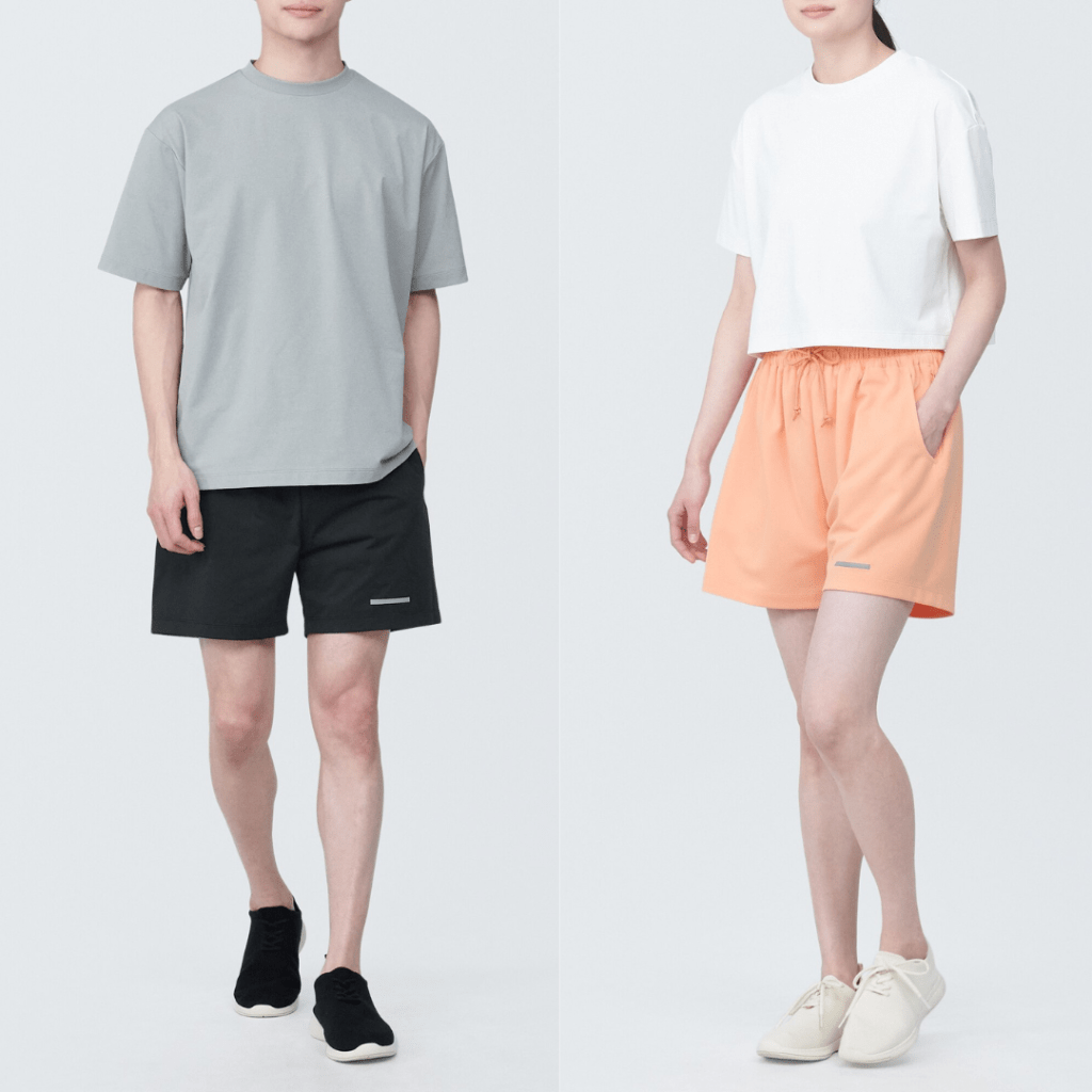 MUJI WALKER 男/女装抗紫外速乾运动短裤 - 优惠价：8折 ($151) ; 原价：$188