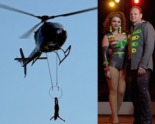 瓦伦达的妻子计划于周四早上进行亡命表演。