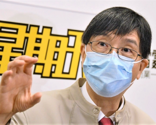 袁國勇提醒不能自滿，目前也不能鬆懈。