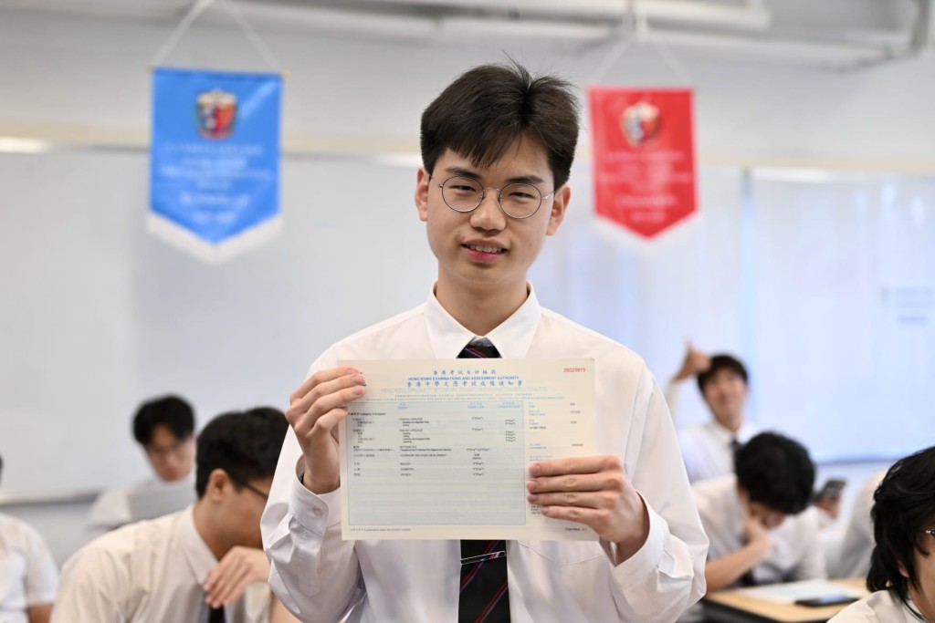 喇沙書院狀元莊梓謙。蘇正謙攝