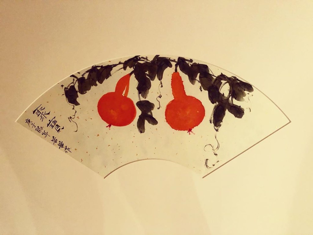 蘭茜新開的IG上載了畫作照片。