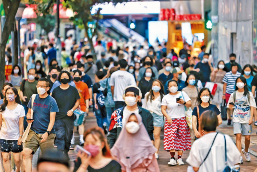 周文港指本港人口「少子化」情况严重。资料图片