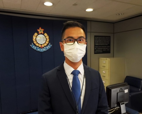 東九龍總區重案組第一隊偵緝總督察王爾威。