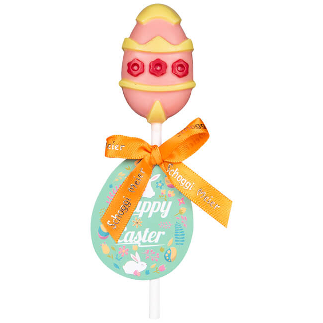Schoggi Meier復活節朱古力——Easter Egg Strawberry Chocolate Lollipop 
