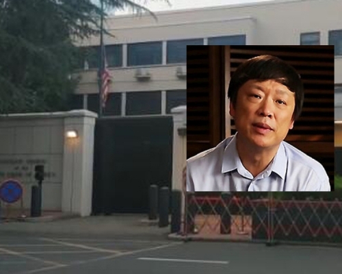 《環球時報》總編胡錫進稱美國駐成都總領館一些被解僱的當地僱員獲補償不足。(網圖)
