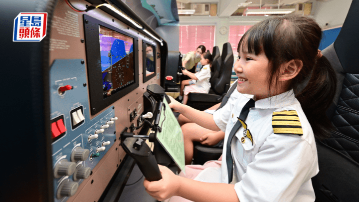 大埔官小辦航空課程 教區內幼兒做小機師