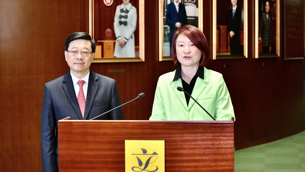 施政报告、五年规划将合并辩论 李慧琼：争取延长时间 合并有助凸显二者关连性