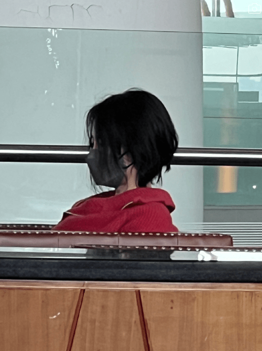 最近有網民在微博分享了王菲獨自在機場的短片。