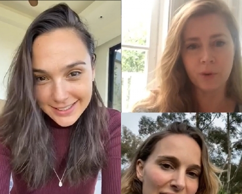 姬嘉鐸找來妮妲莉、艾美雅當絲等好友隔空合唱《Imagine》。