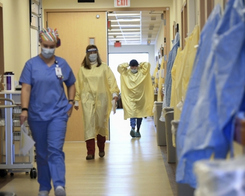 英国变种病毒传至美国，科罗拉多州验出首宗。ap图