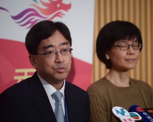 高永文指試行四個月的閉路電視監察計成效顯着。