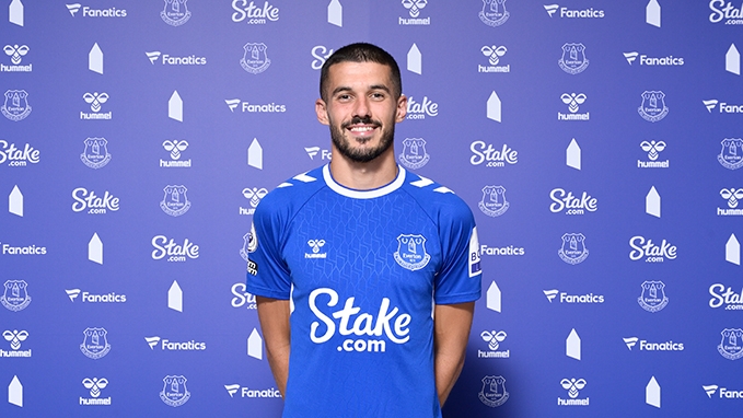 高亞迪成為愛華頓新兵。 愛華頓官方圖片