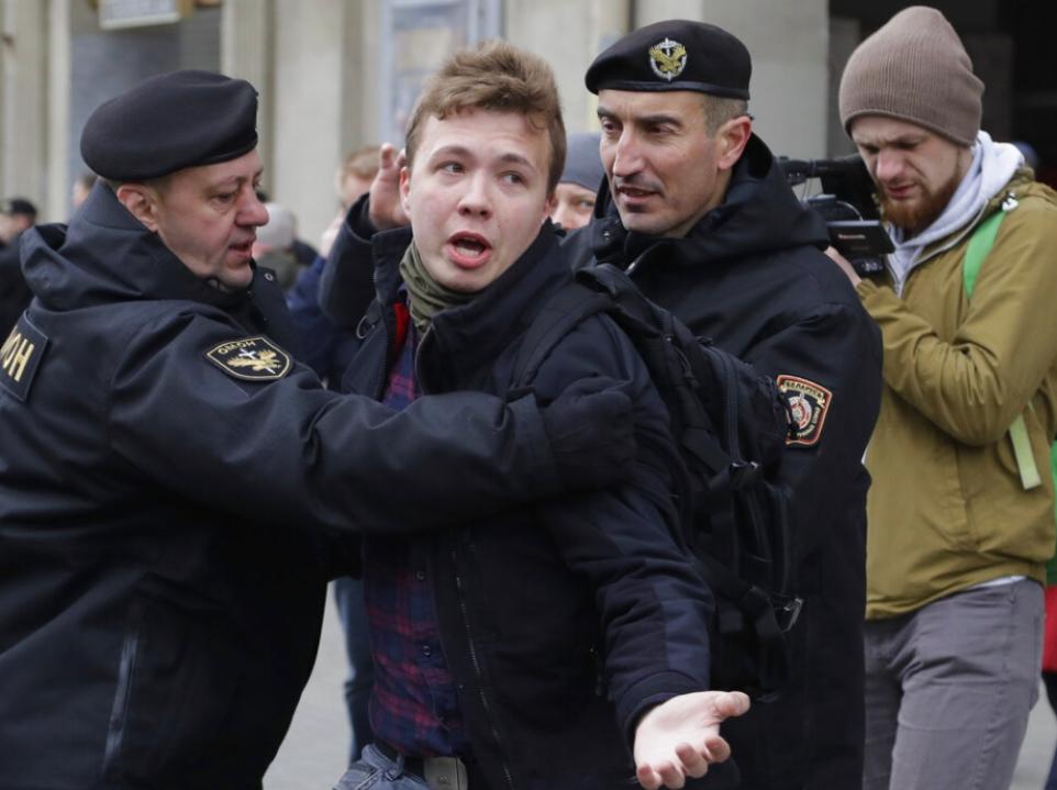 被捕的白俄異見份子普羅塔塞維奇。