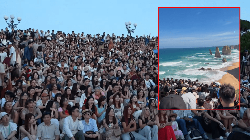 13天超长假期，不少国人出境远游，海外各大热门景点随处可见同胞。