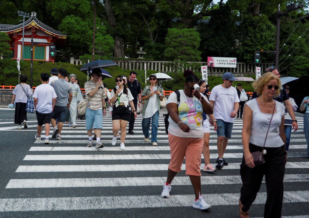 京都也屬地震風險高地帶。路透社