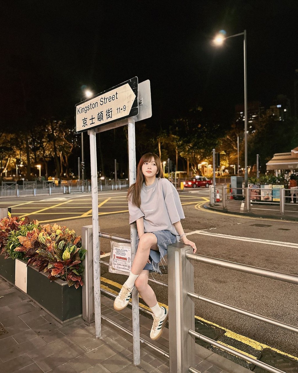 篠崎泫早前來香港旅游。