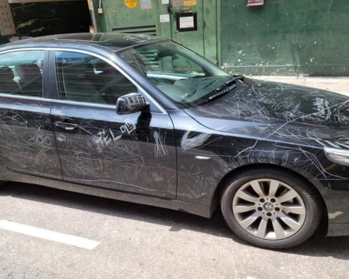 車身圖案花樣百出。網圖