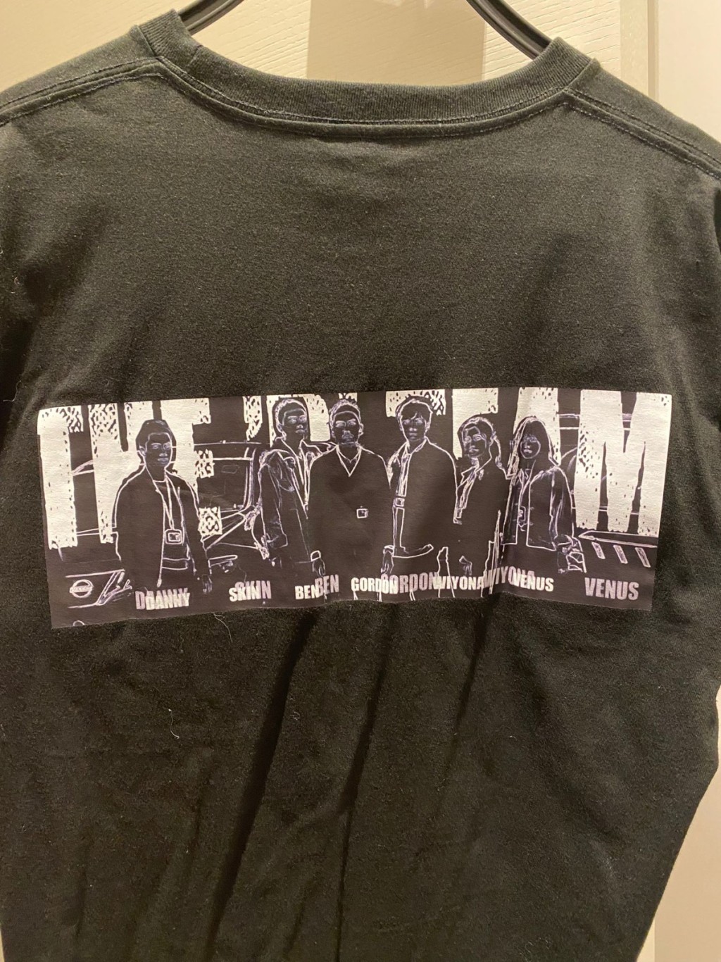 Gordon仲特登整咗件T恤送畀大家。