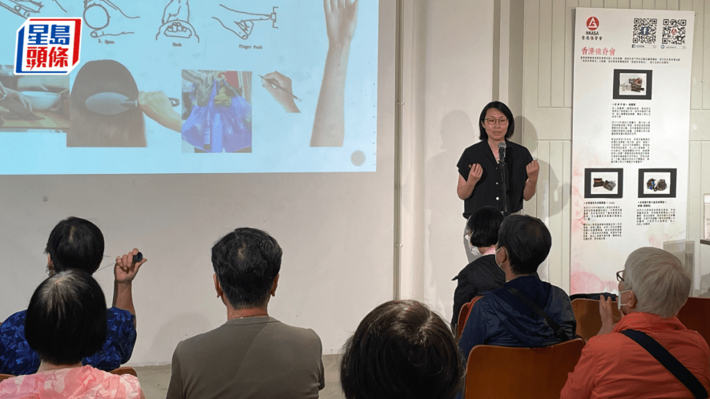 香港風濕病基金會舉辦健康講座,風濕病科專科醫生陳珮珊主講。蕭博禧攝