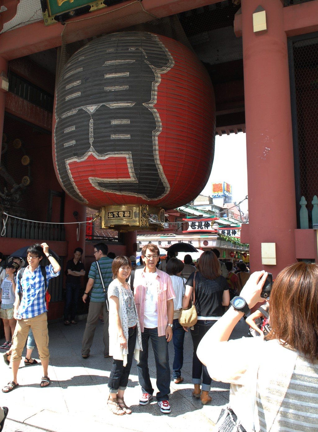 淺草寺是遊日港人知名景點。（新華社）